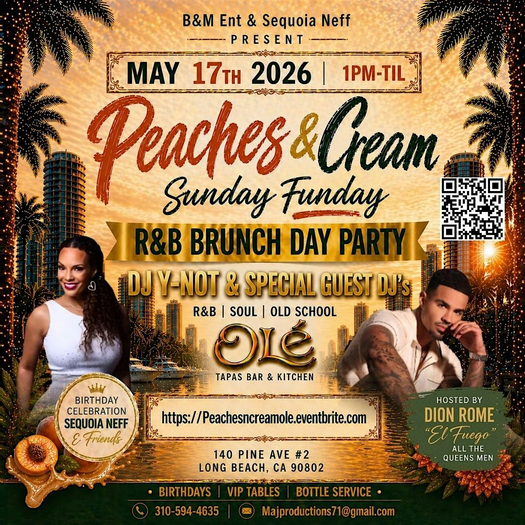 Peaches & Cream Sunday Funday R&B Day Party