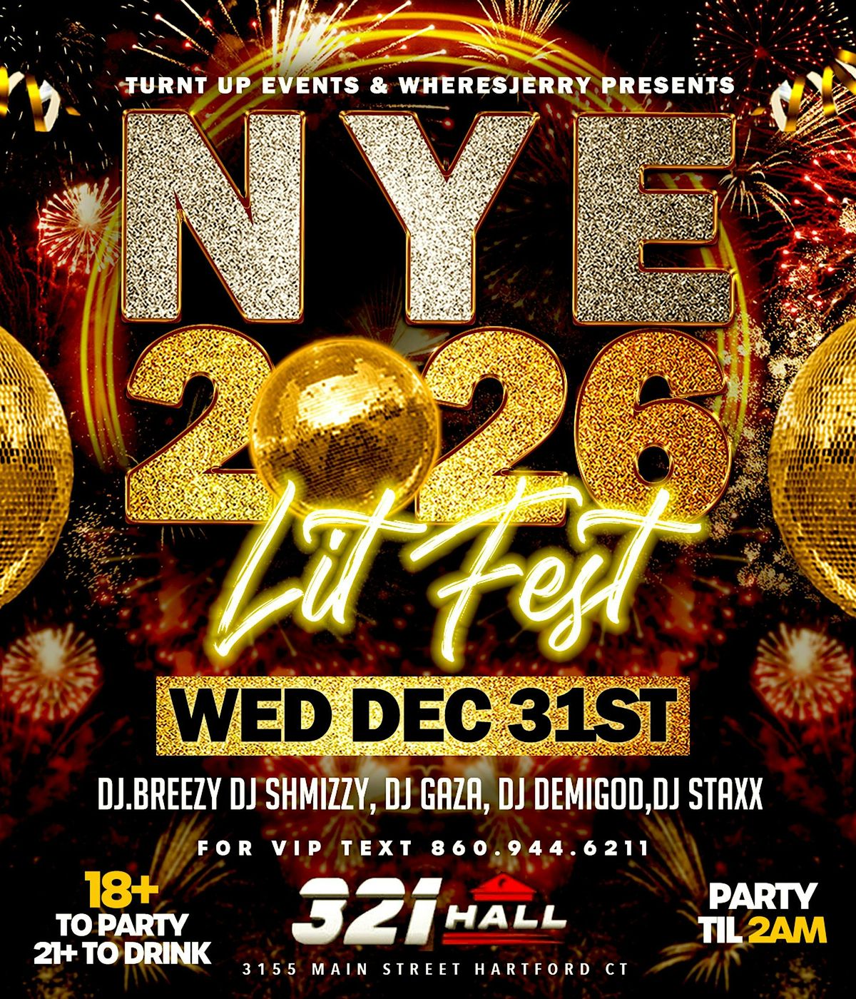 NYE 2026 LIT FEST