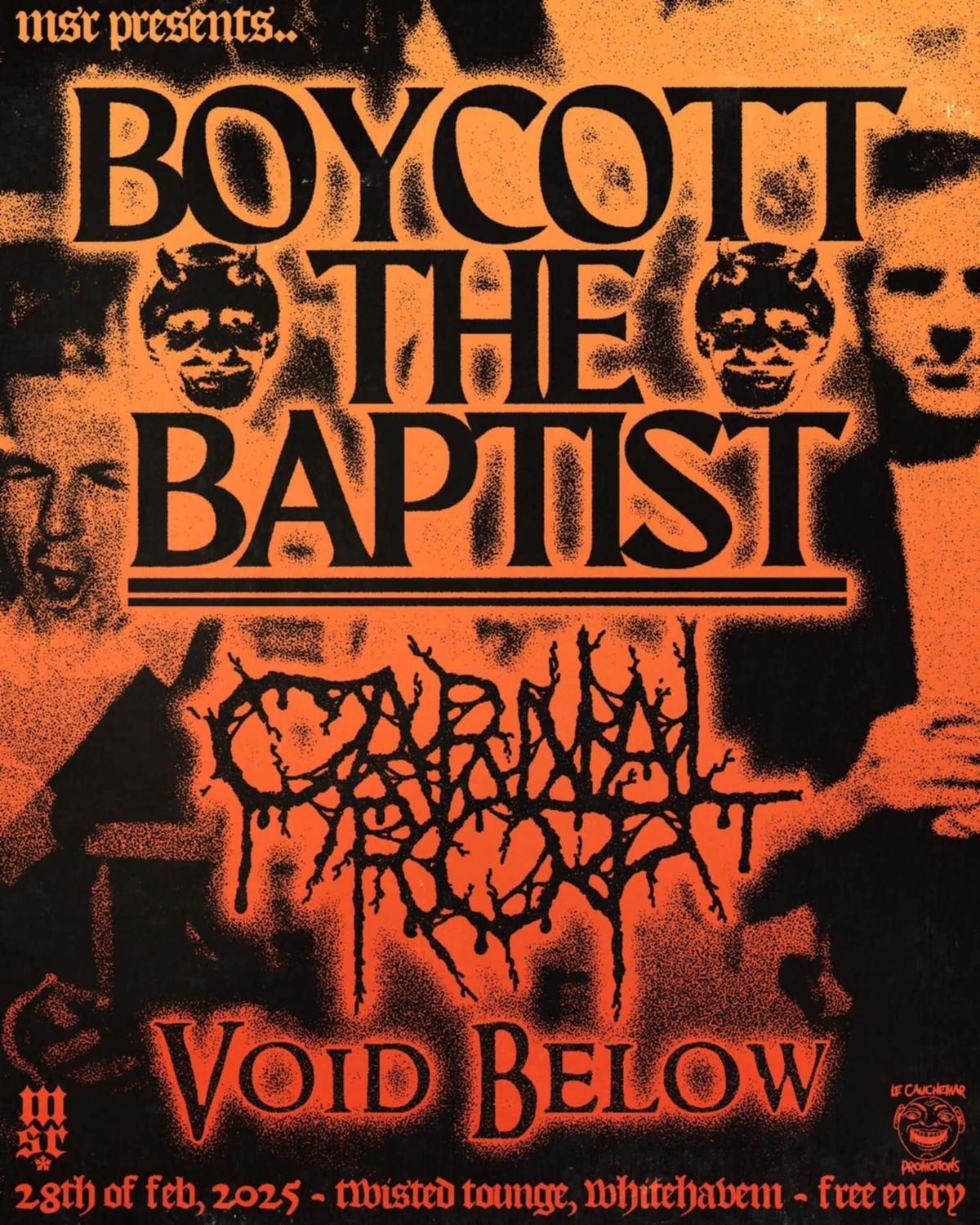 Boycott The Baptist ft Carnal Rot and The Void Below