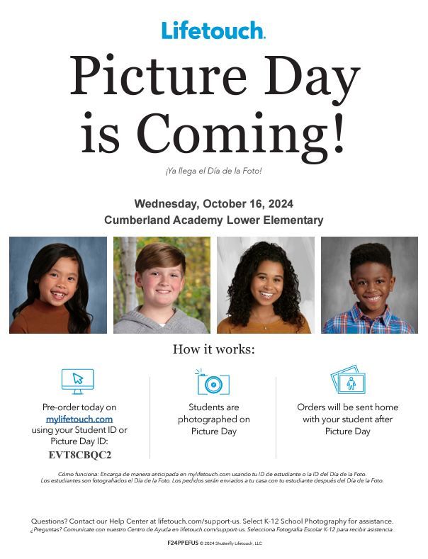 Lower Elementary - Picture Day