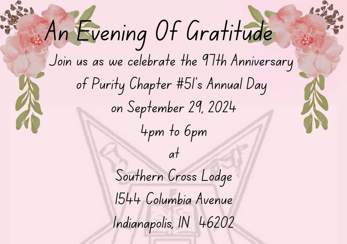 An Evening of Gratitude