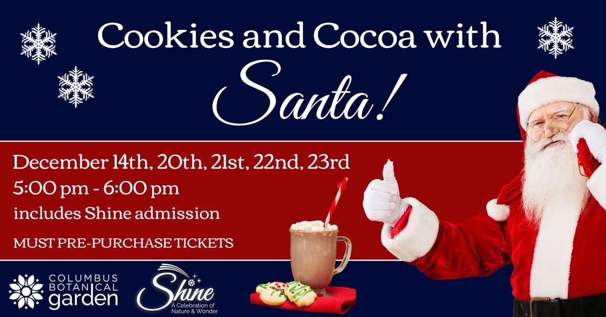 Cookies and Cocoa with Santa