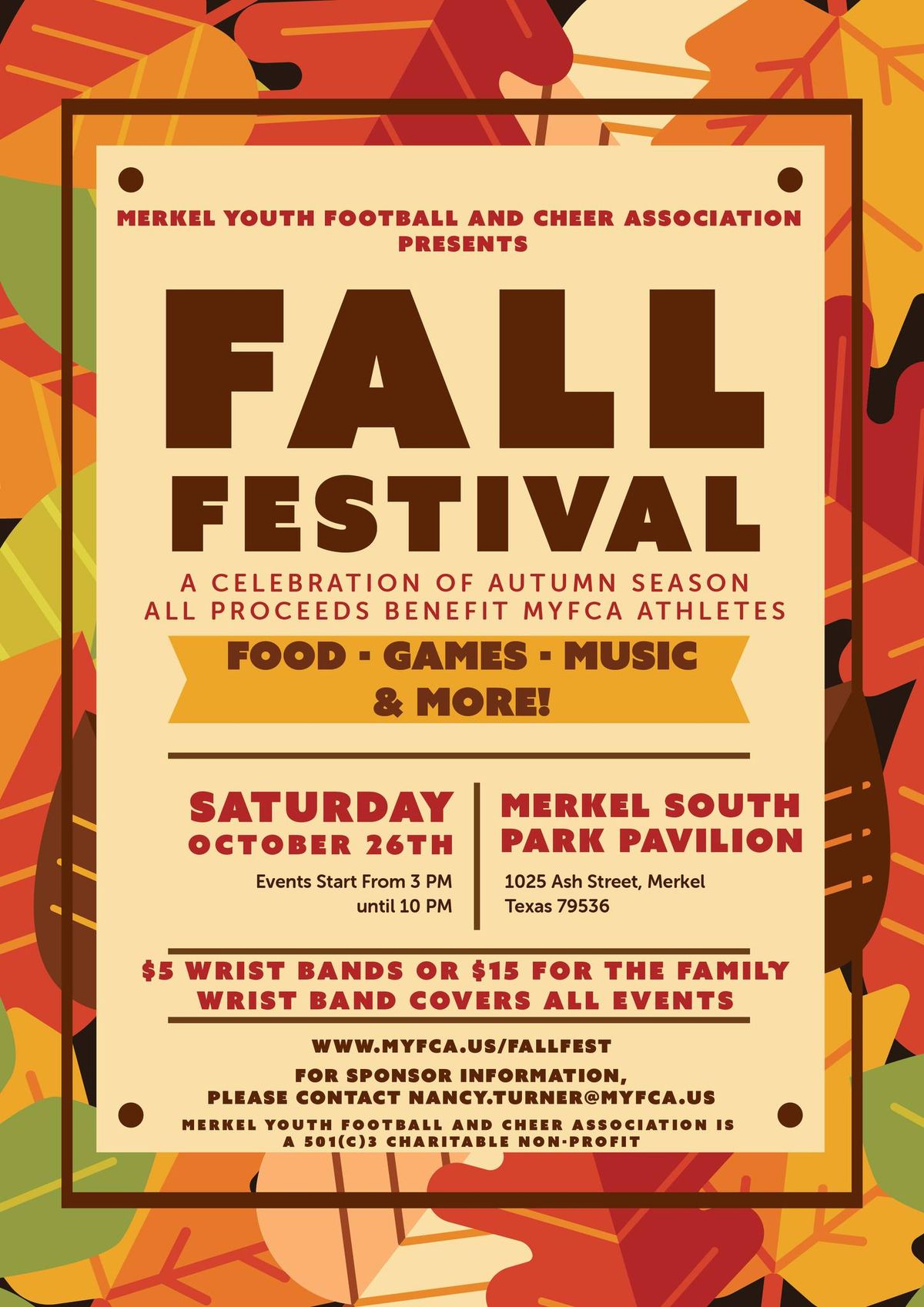 1st Annual MYFCA Fall Festival