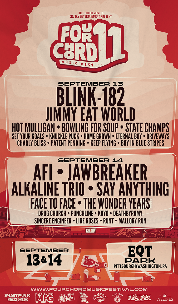 2025 Four Chord Music Fest - 2 Day Pass at EQT Park