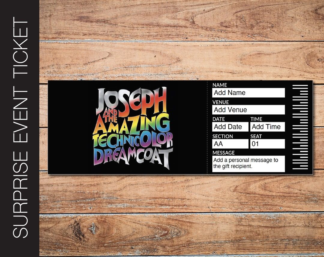 Joseph And The Amazing Technicolor Dreamcoat