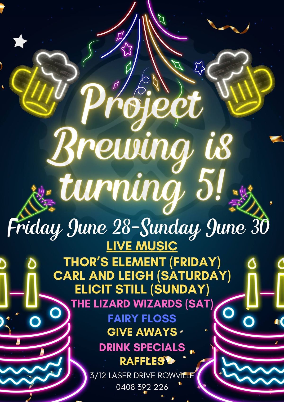 PROJECT BREWING IS TURNING 5!!!