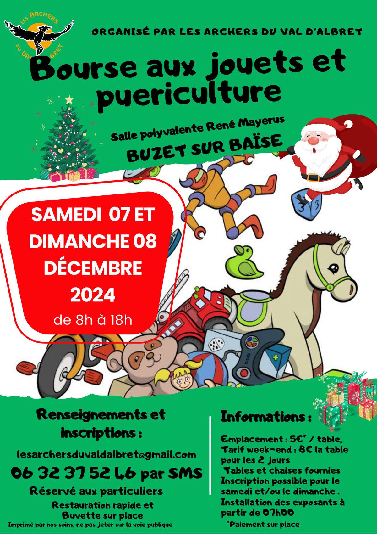 Bourse aux jouets et pu\u00e9riculture 