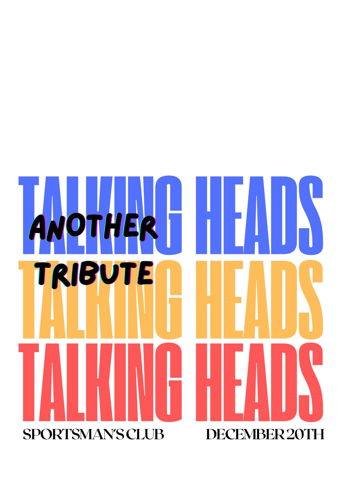 A tribute to the Talking Heads