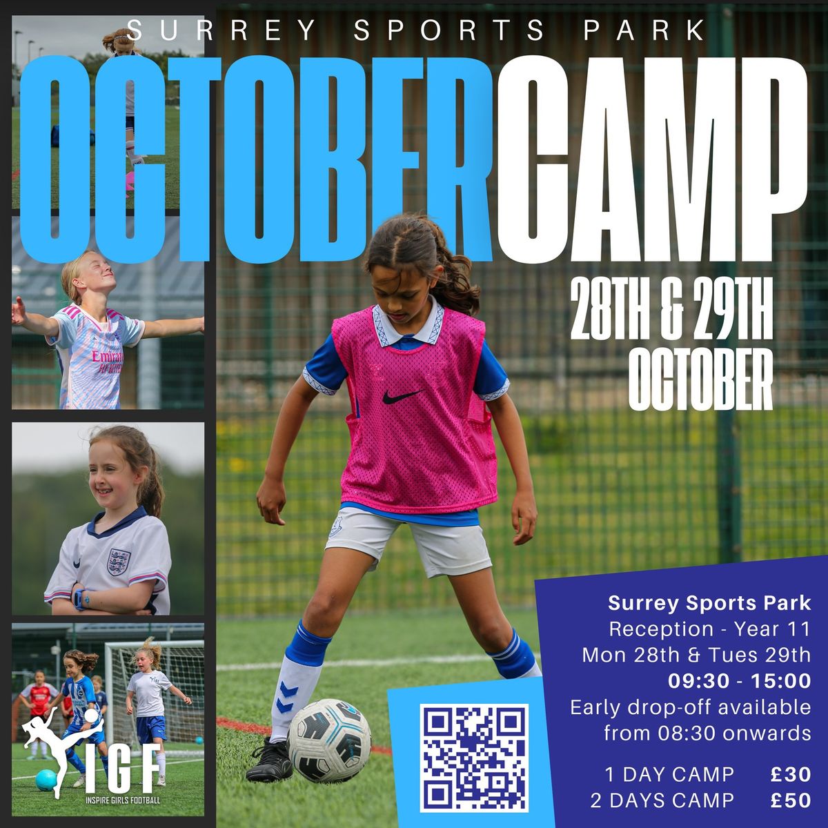 October Camp - Surrey Sports Park \u26bd\ufe0f