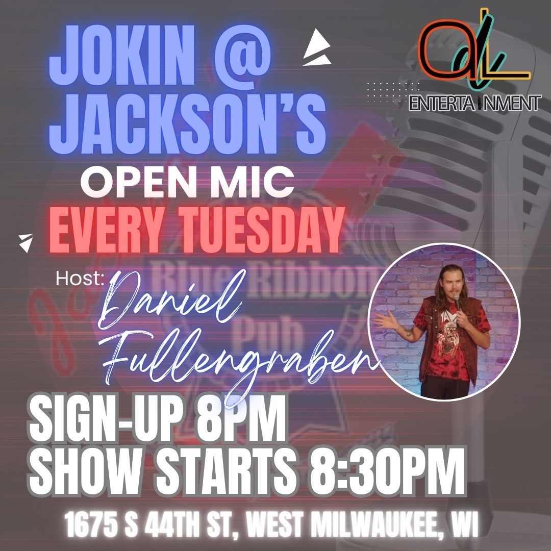 Jokin'@Jacksons standup comedy open mic