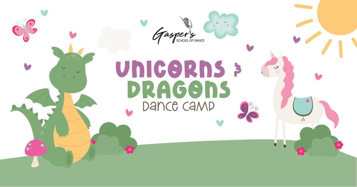 Dance Camp: Unicorns & Dragons (Ages 3 - 8 ) 