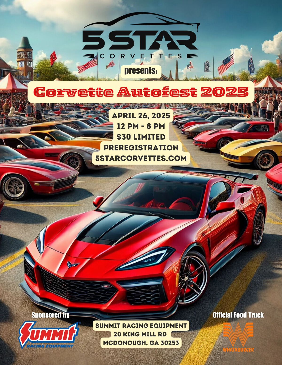 5 Star Corvettes presents: Corvette AutoFest 2025