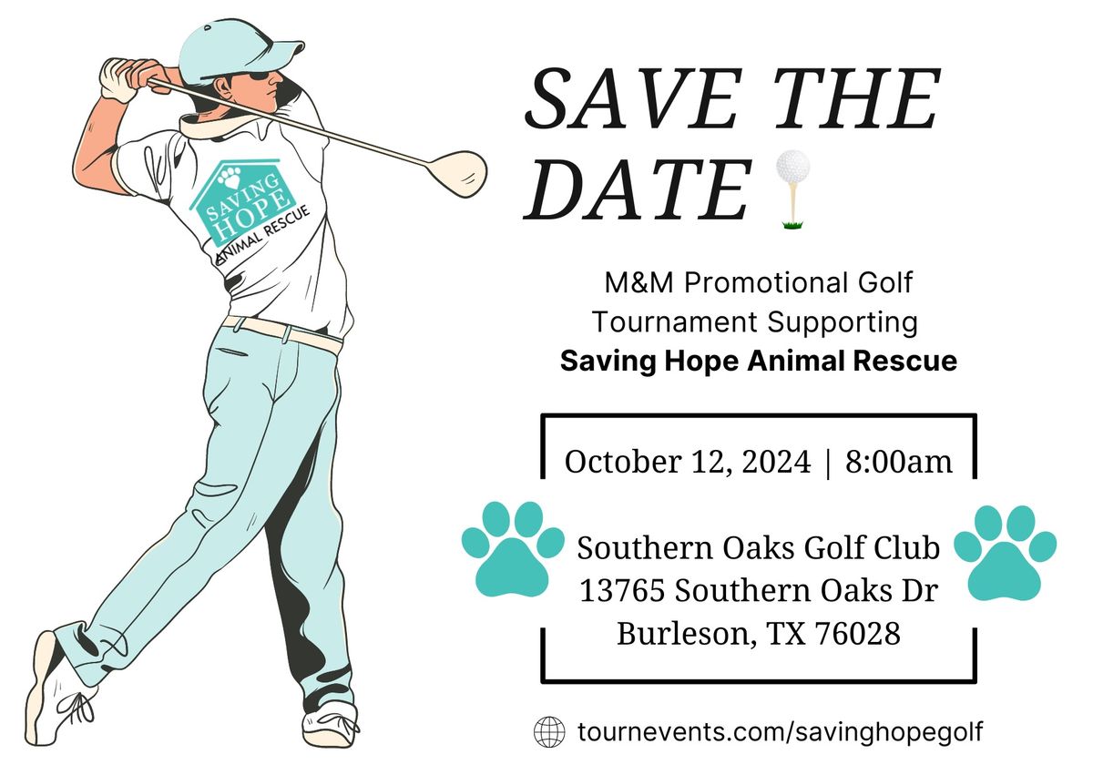 Golf Tournament Supporting Saving Hope Rescue