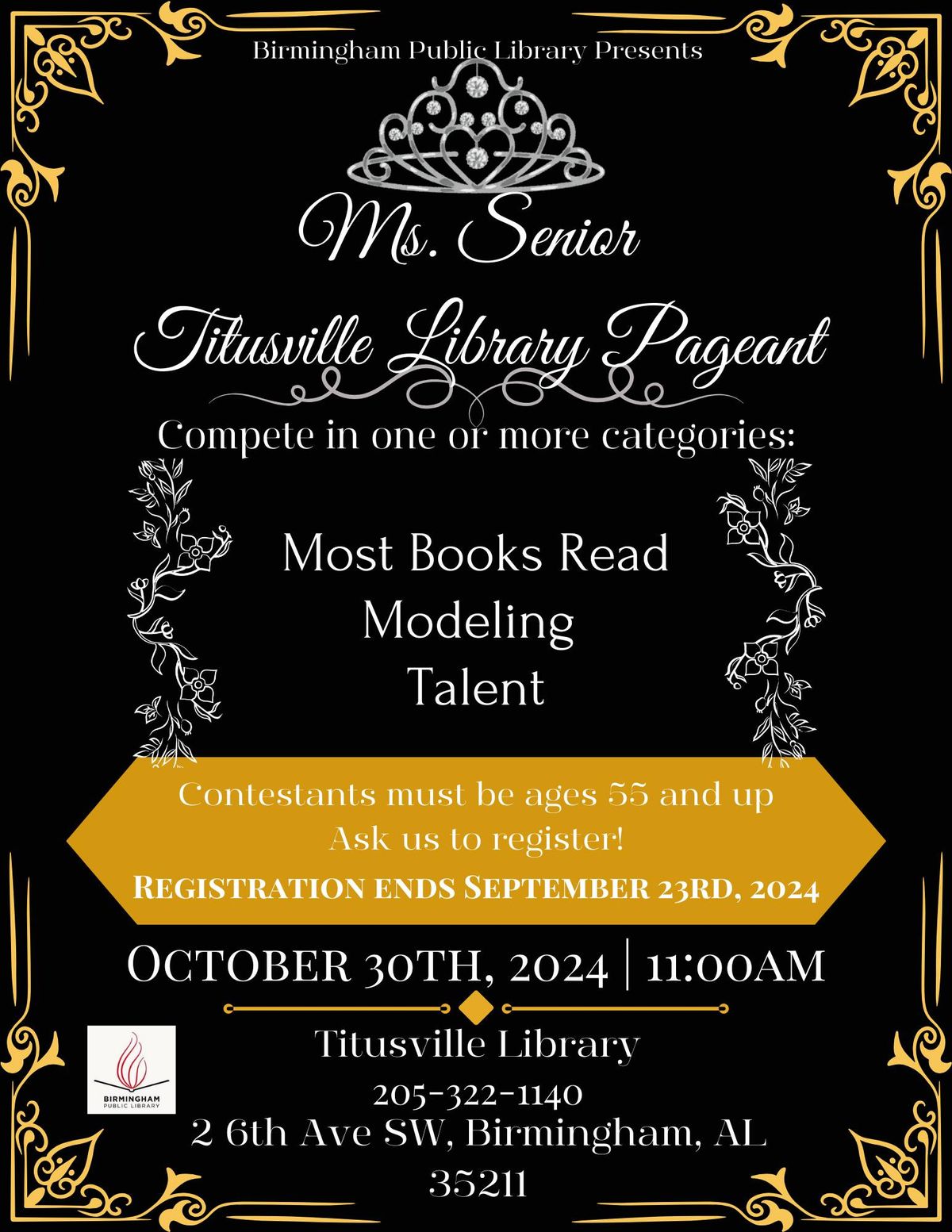 Ms. Senior Titusville Library Pageant