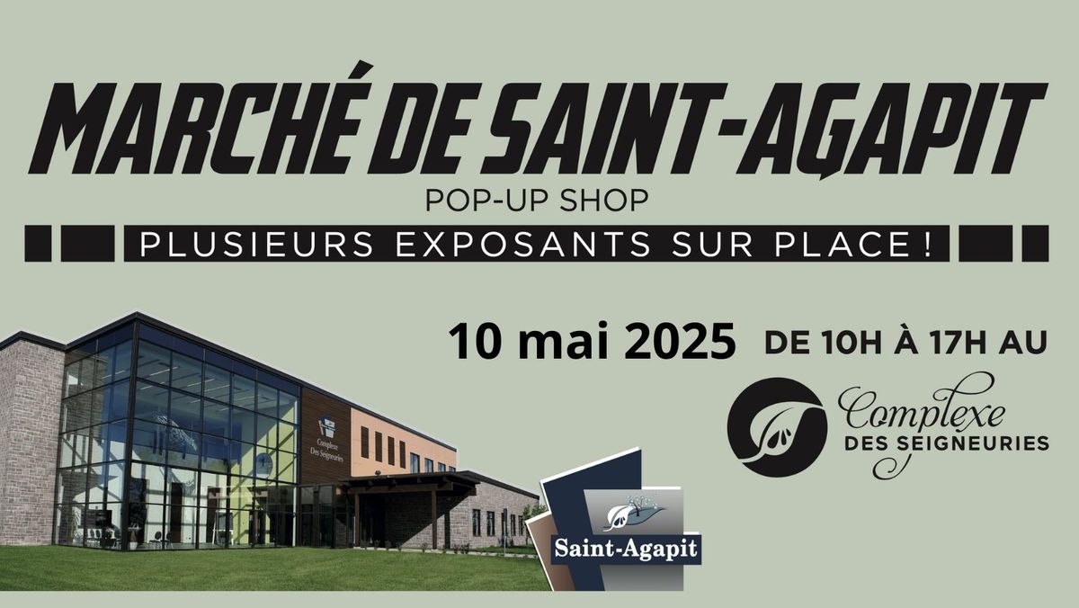 March\u00e9 Saint-Agapit (POP-UP SHOP)