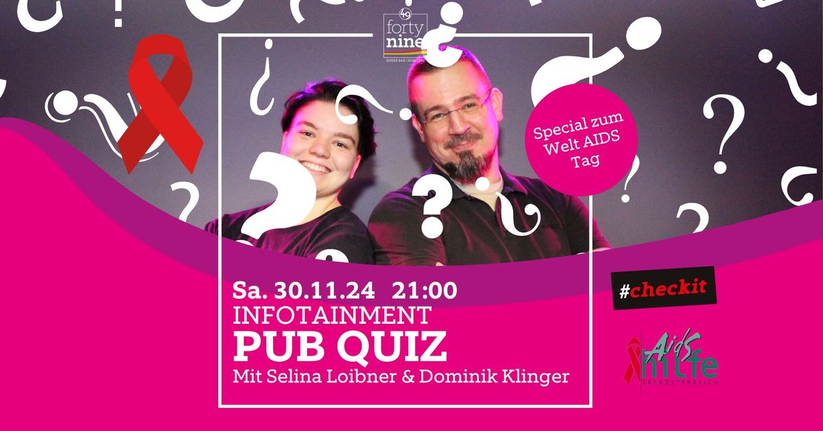 PubQuiz zum Welt Aids Tag