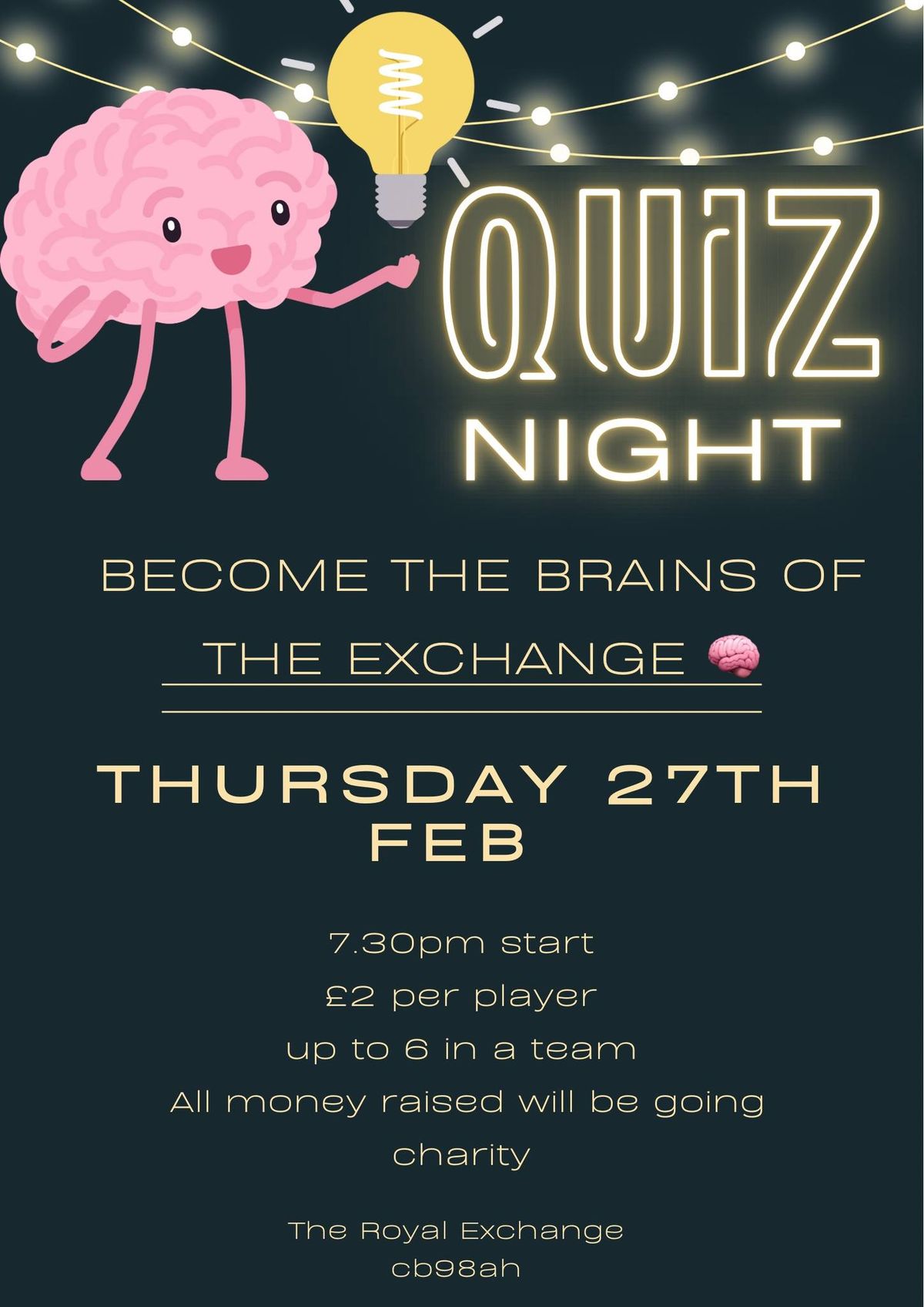 Brains of the Exchange \ud83e\udde0 quiz night 