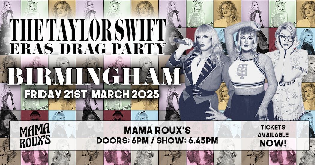 The Taylor Swift Eras Drag Party - Birmingham