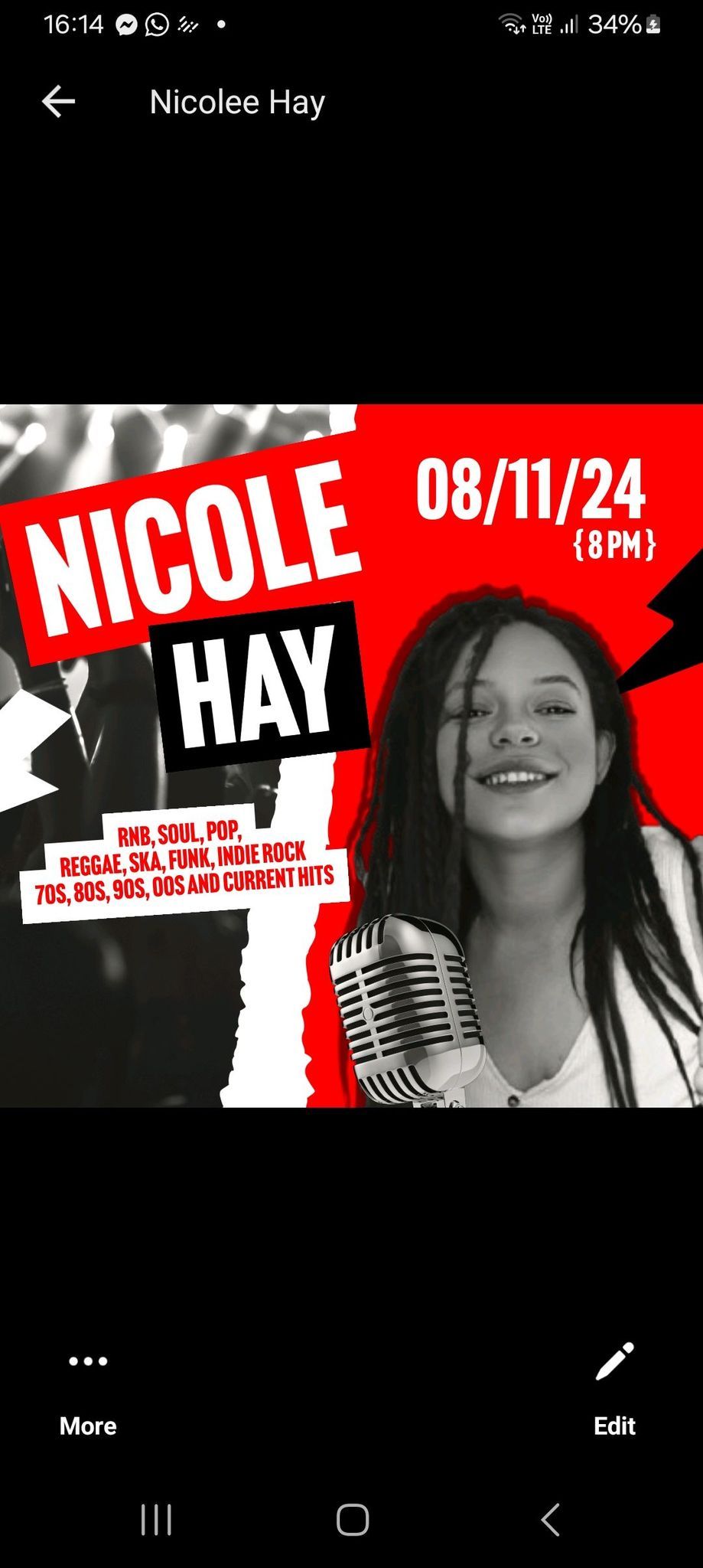 A night with Nicole Hay