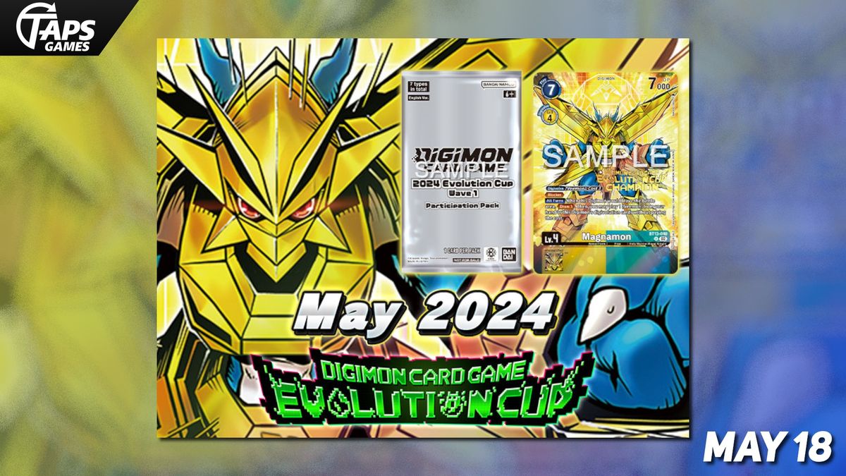 Digimon Card Game Evolution Cup @ Taps Games