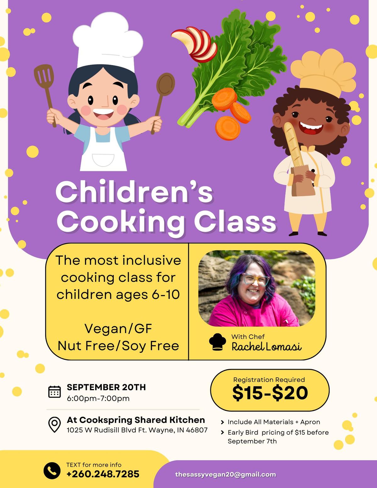 Children's Cooking Class