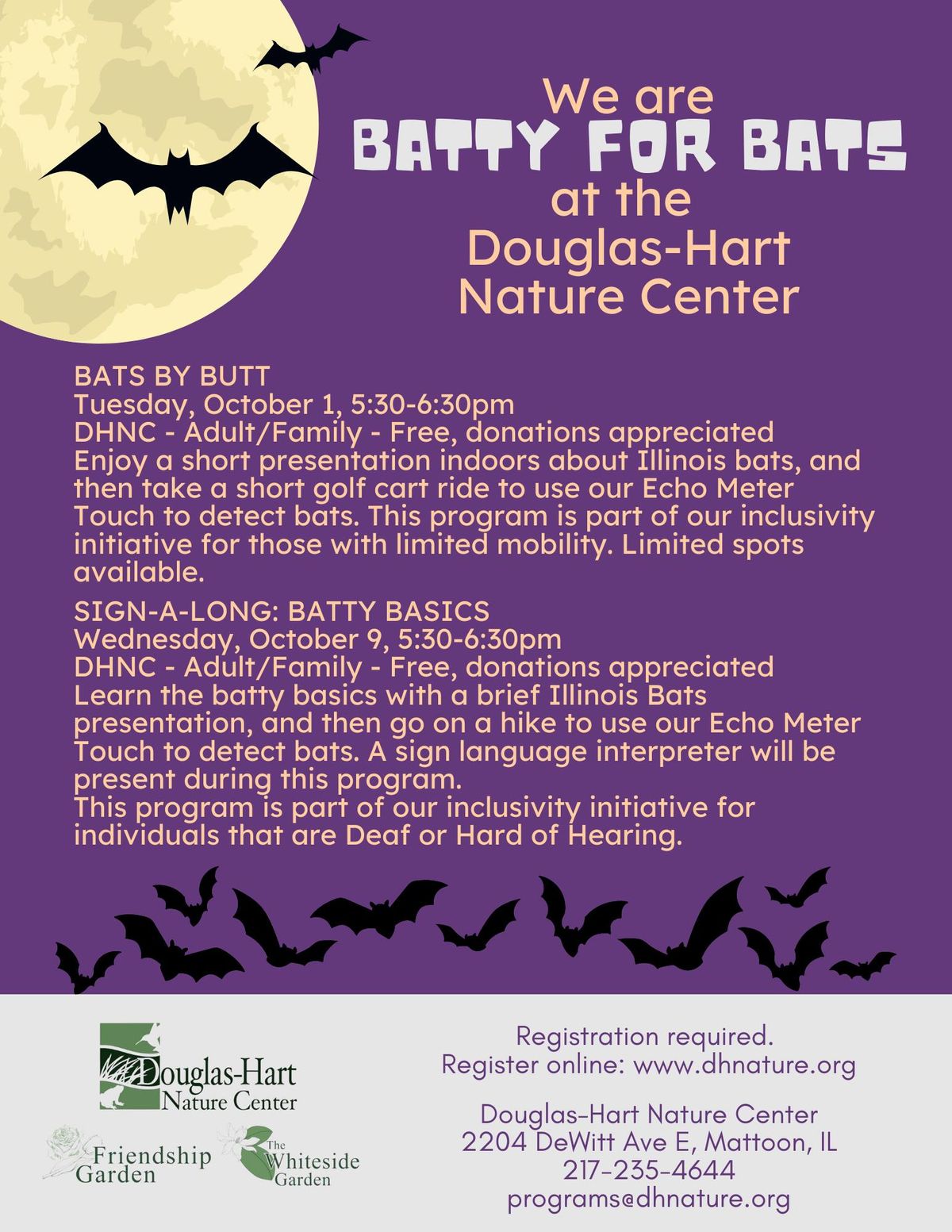 Bats by Butt