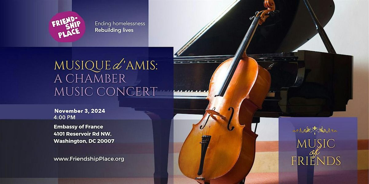 Musique d'Amis - Music of Friends Concert 2024