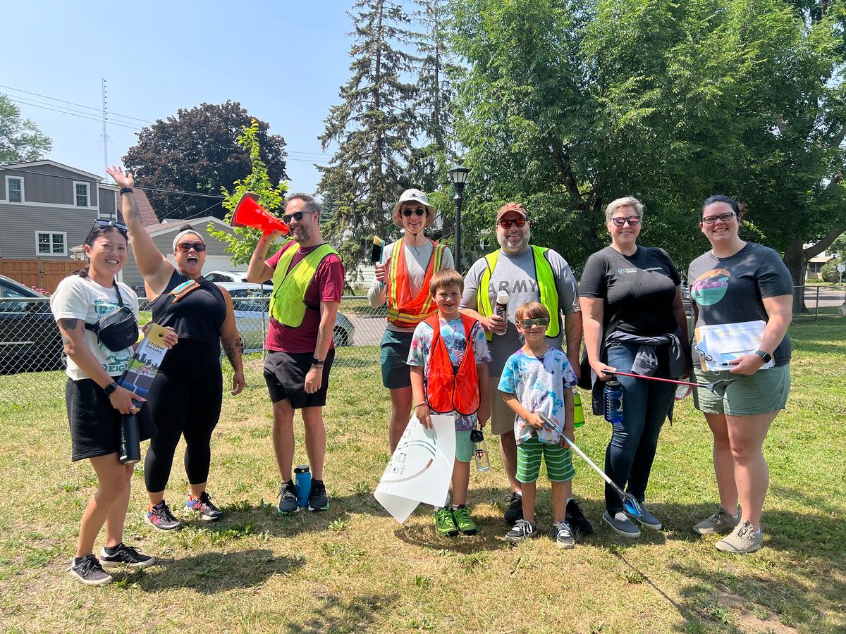 Stencil Storm Drains with Friends of the Mississippi and HMC!