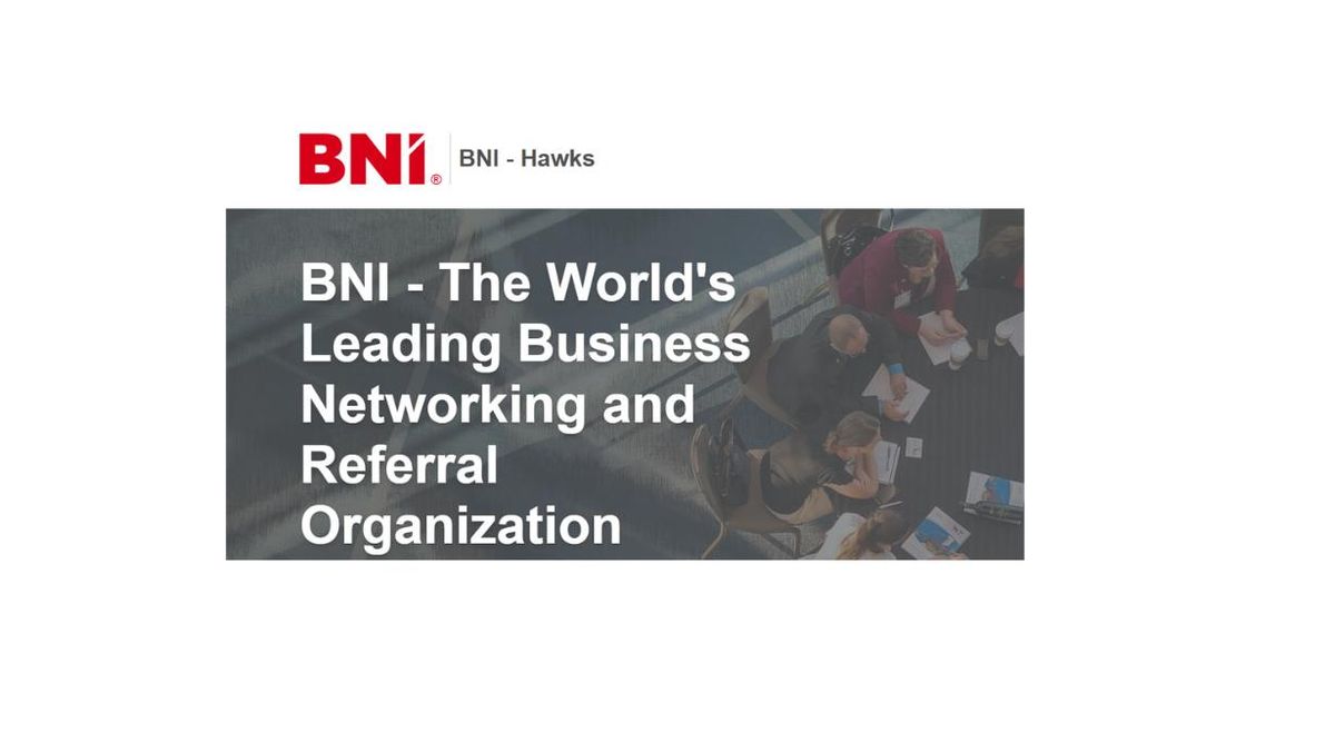 BNI Weekly Networking Meeting 