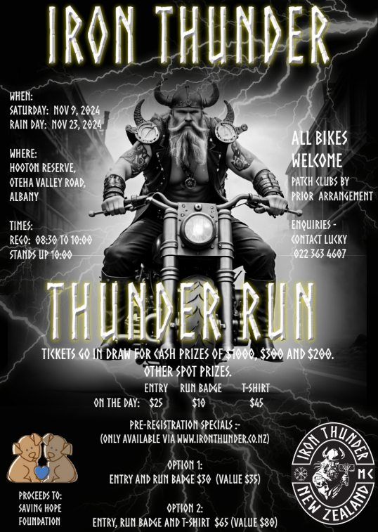 Iron Thunder MC THUNDER RUN