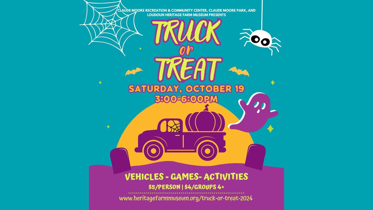 Truck or Treat @ Claude Moore Park