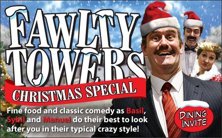 Fawlty Towers Christmas Special Comedy Dining Event