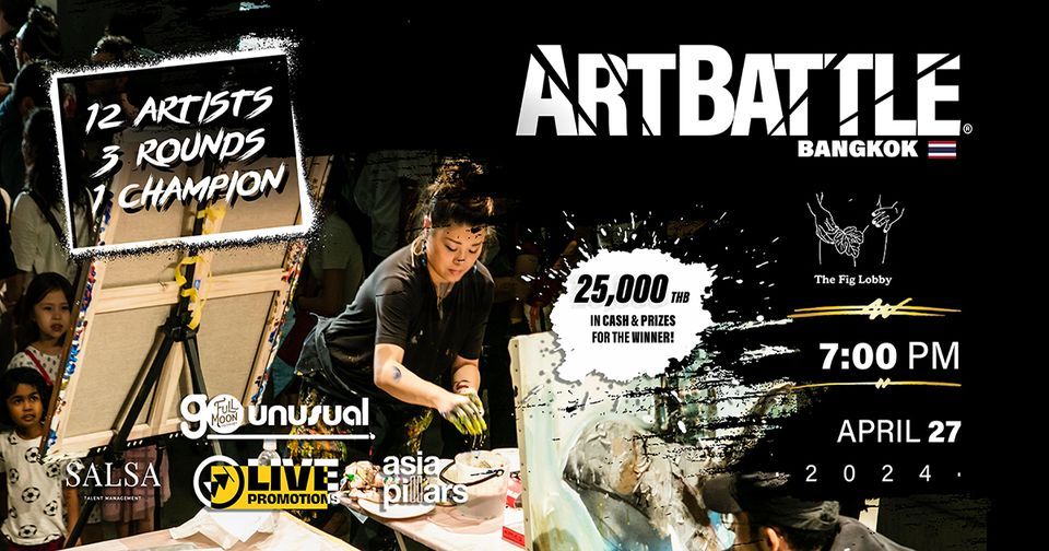 Art Battle Bangkok - April 27 2024