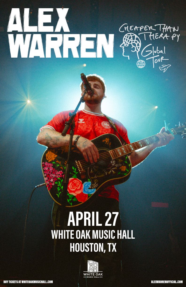 Alex Warren at White Oak Music Hall - Downstairs