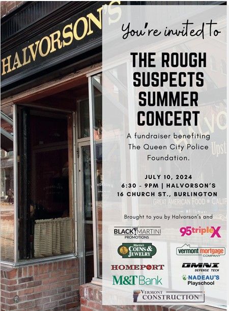 The Rough Suspects at Halvorson's Upstreet Cafe