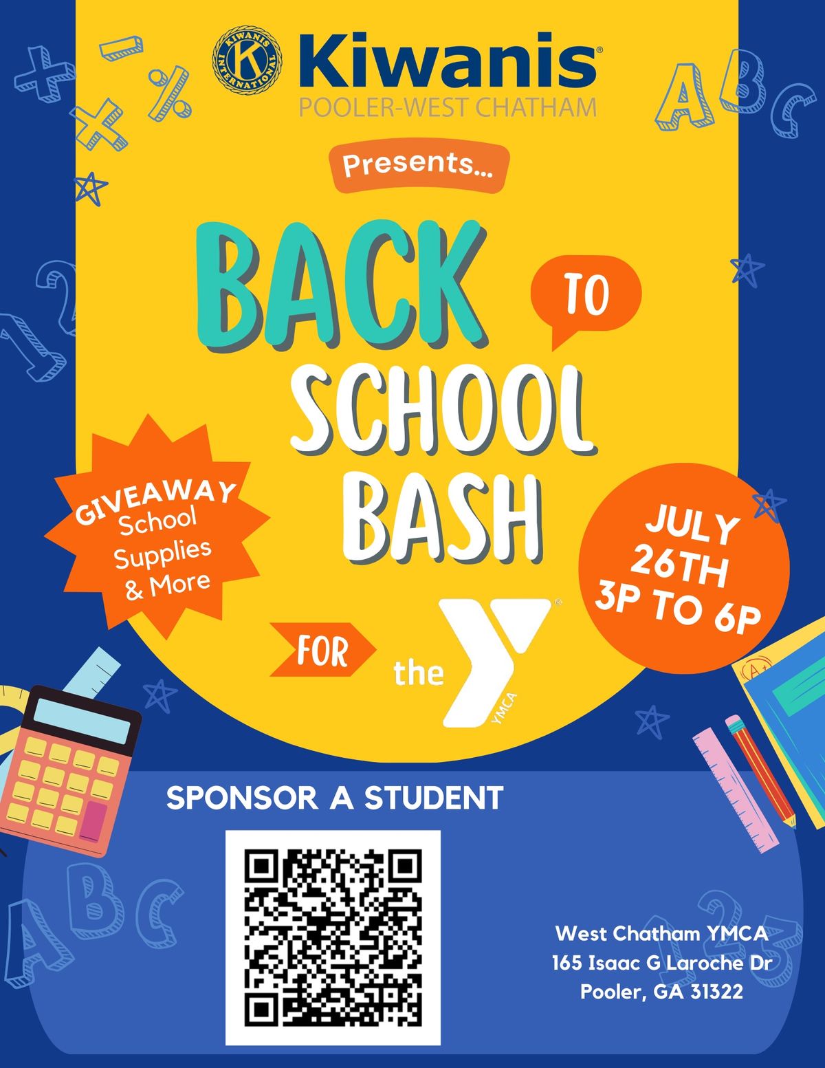 Back to School Bash at The Y
