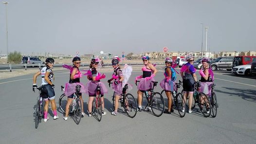 Women's Pink Social Ride for Cancer Awareness