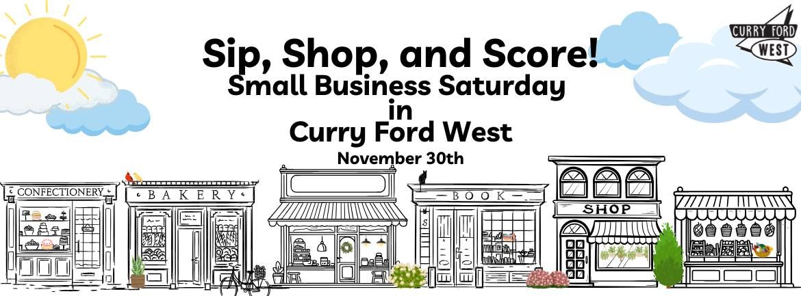 Sip, Shop, and Score! Small Business Saturday in Curry Ford West