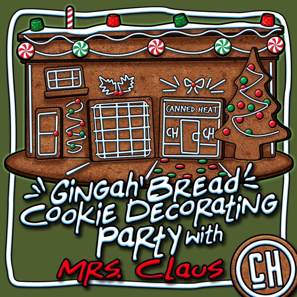 Gingah\u2019 Bread Cookie Decorating with Mrs Claus