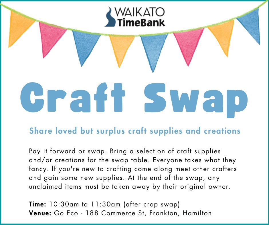 September Craft Swap at Western Community Centre