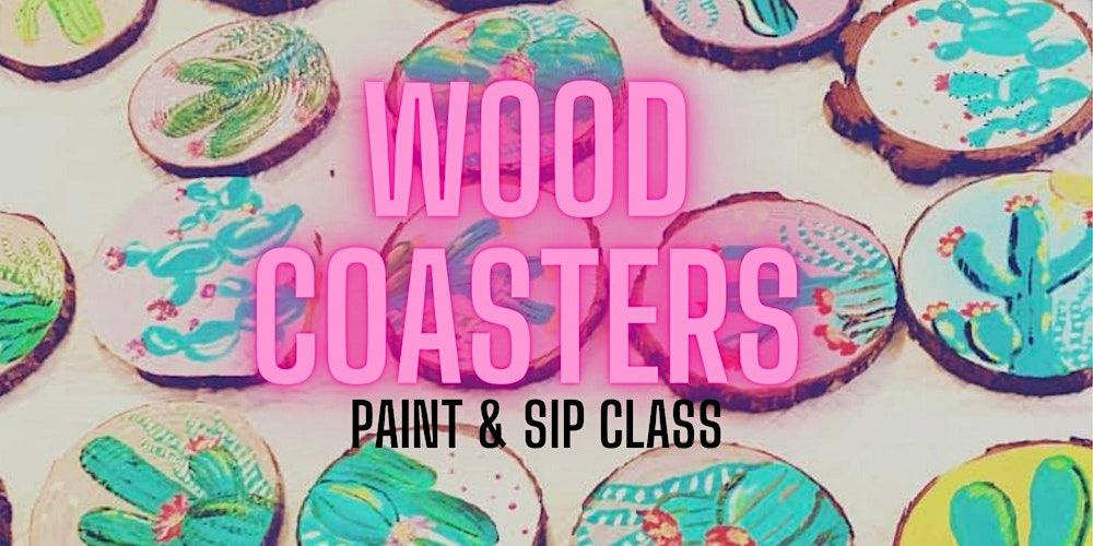 6\/2 - Wood Coaster Paint & Sip Event at In Contrada Vineyard