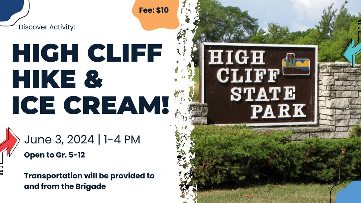 High Cliff Hike & Ice Cream