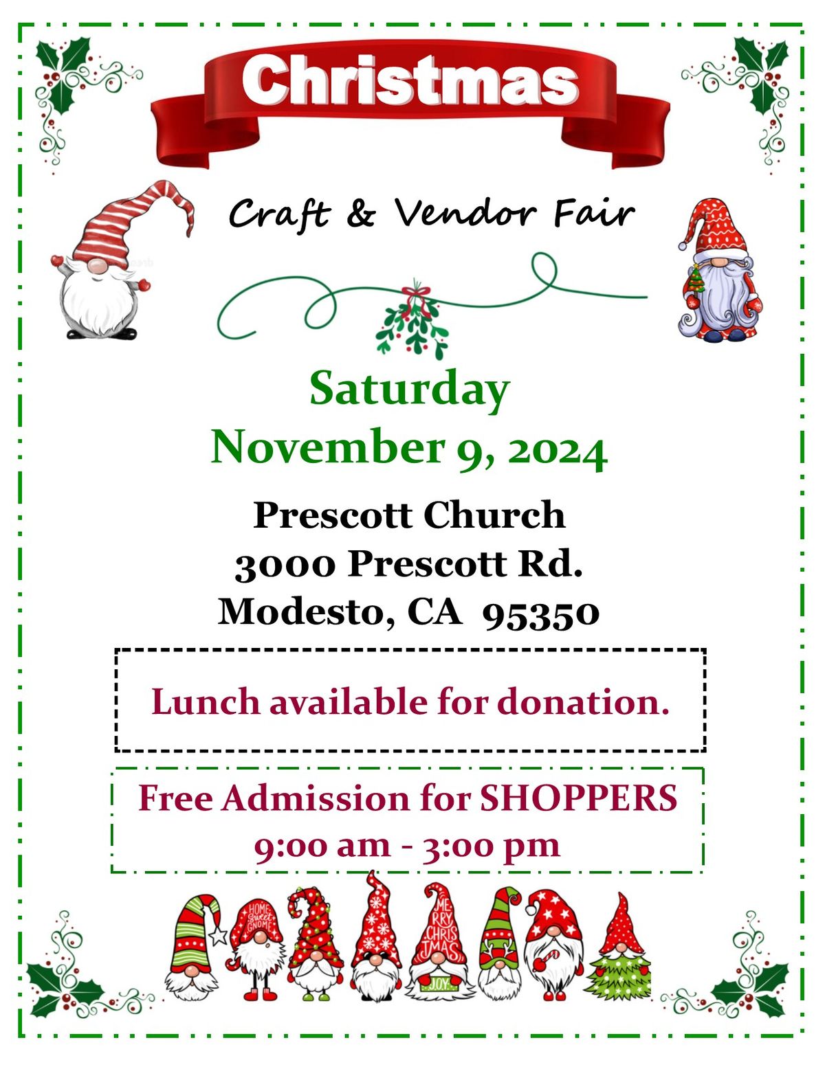 Craft and Vendor Fair