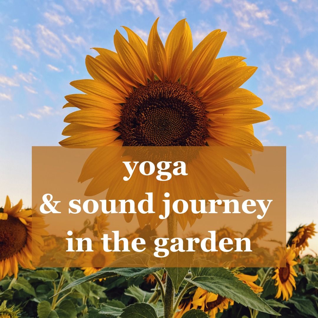 Community Gardens Summer Yoga, Movement & Sound Journey 