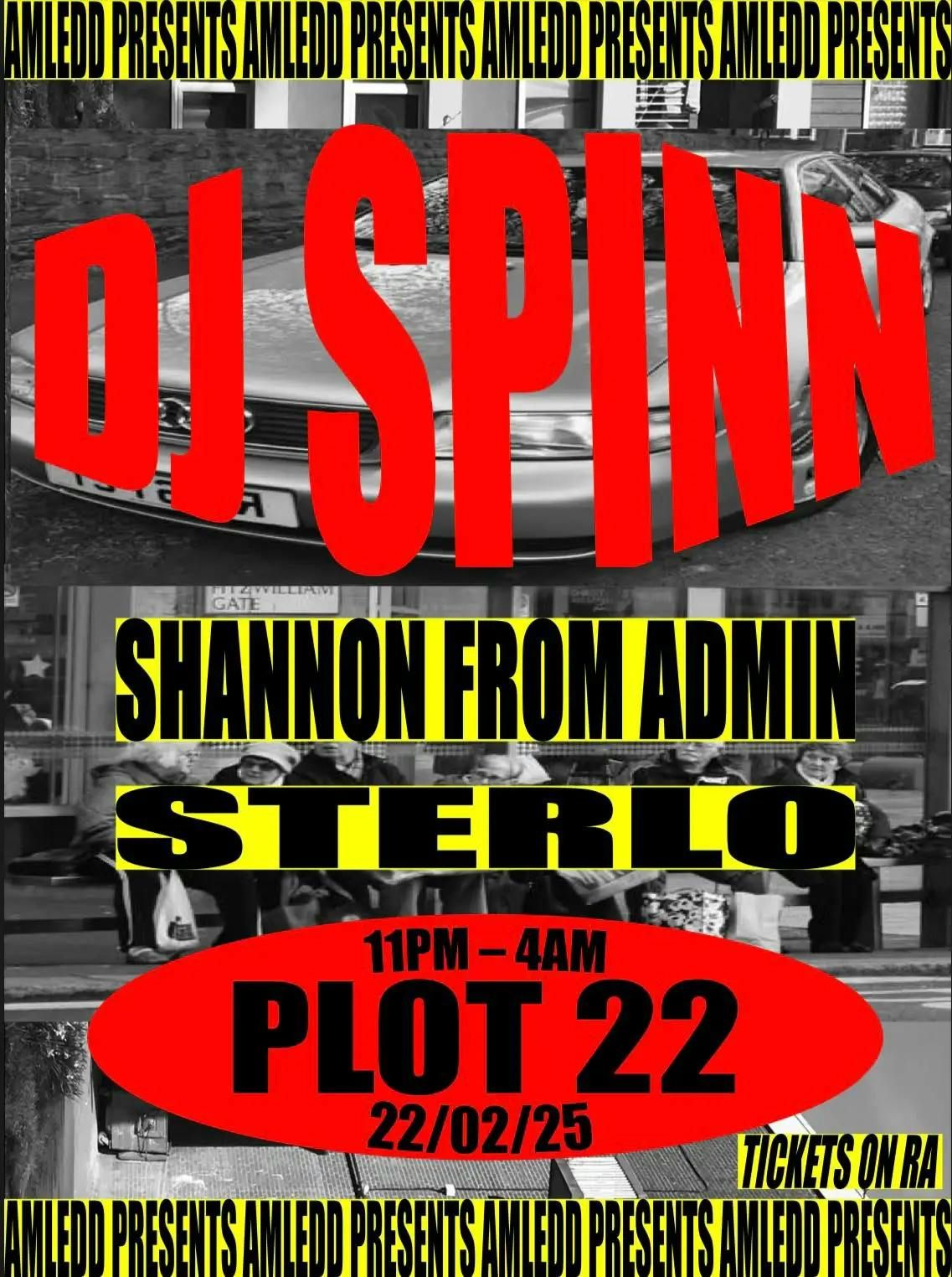 amledd presents: DJ Spinn (Teklife) feat. Shannon From Admin and Sterlo