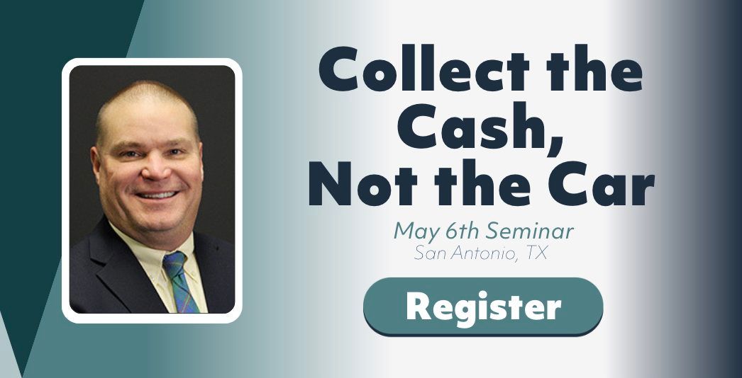 Collect The Cash, Not The Car