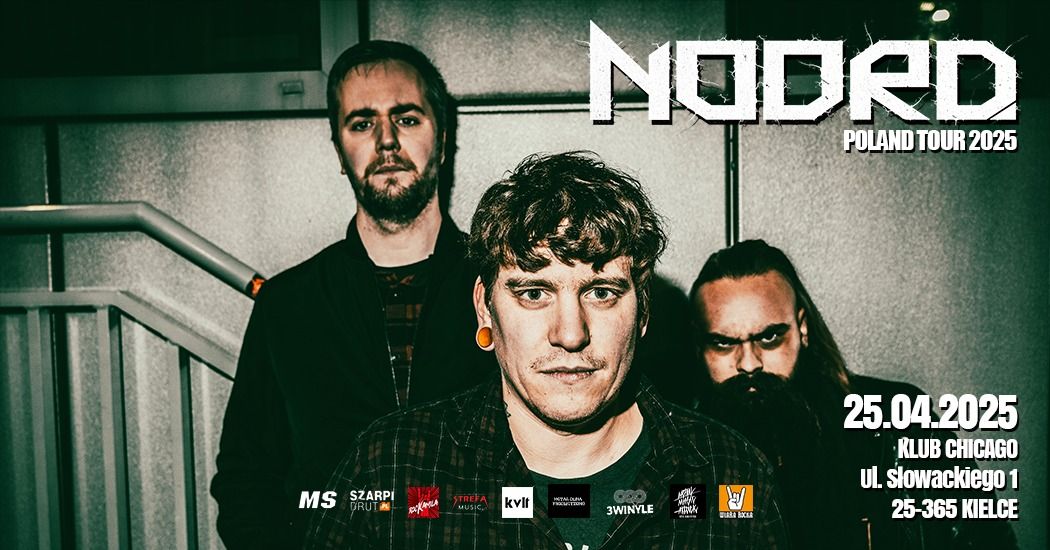 NOORD (metal \/ Belgia) POLAND TOUR 2025 I 25.04.2025 Kielce