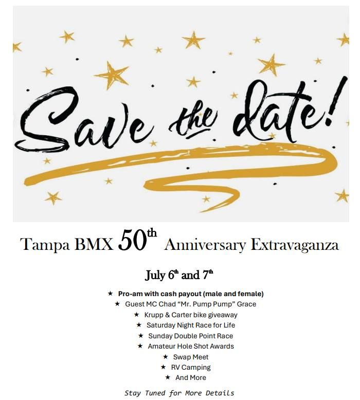 Tampa BMX 50th Anniversary Extravaganza
