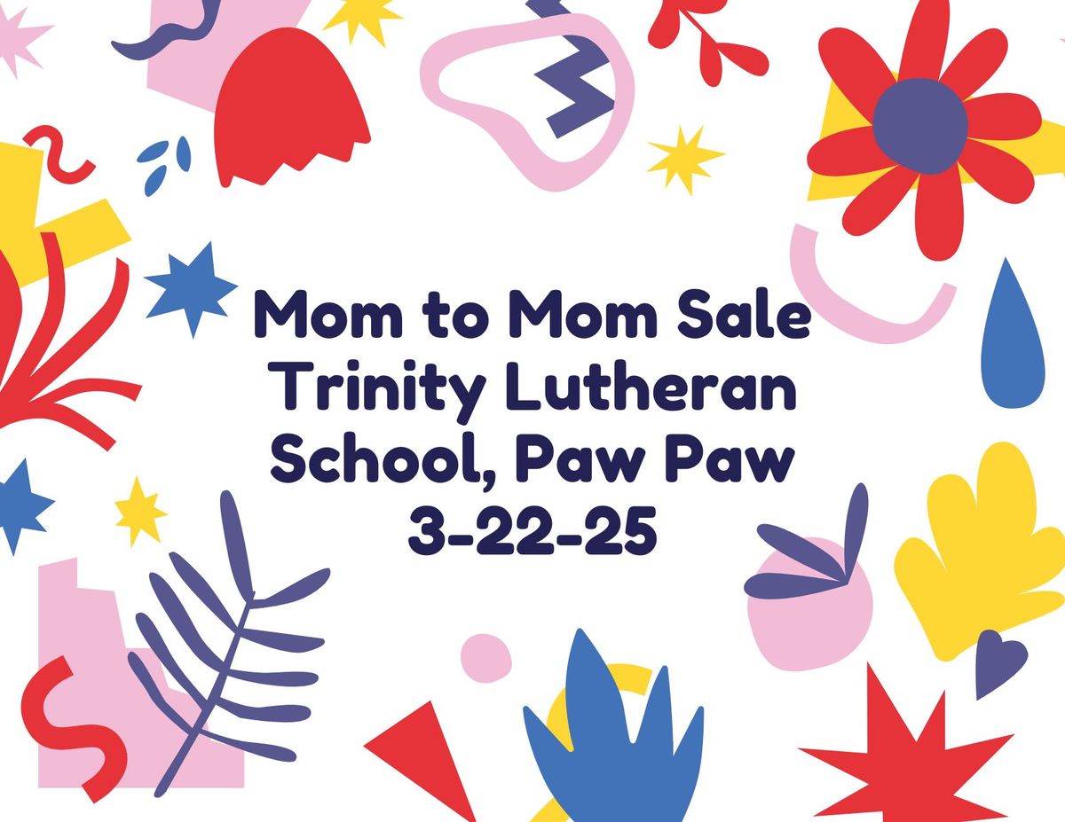 Mom to Mom Sale