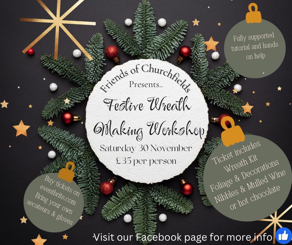 Festive Wreath Workshop 